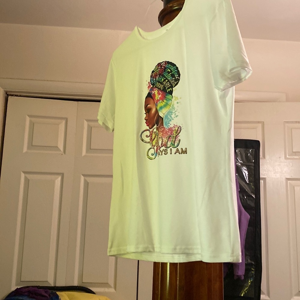 White Blouse God Says I Am